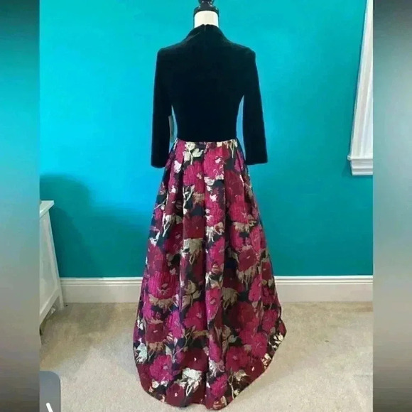 New with tags Eliza J women’s bodice jacquard ballgown in size 4 - Picture 5 of 11